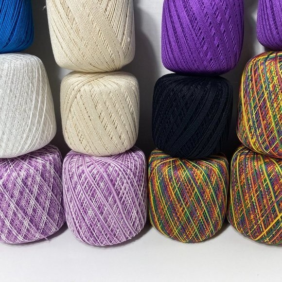 20 Crochet Thread Aunt Lydia's Variety Bundle - Picture 4 of 13